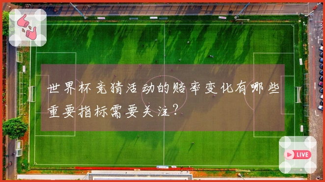 世界杯竞猜活动的赔率变化有哪些重要指标需要关注？
